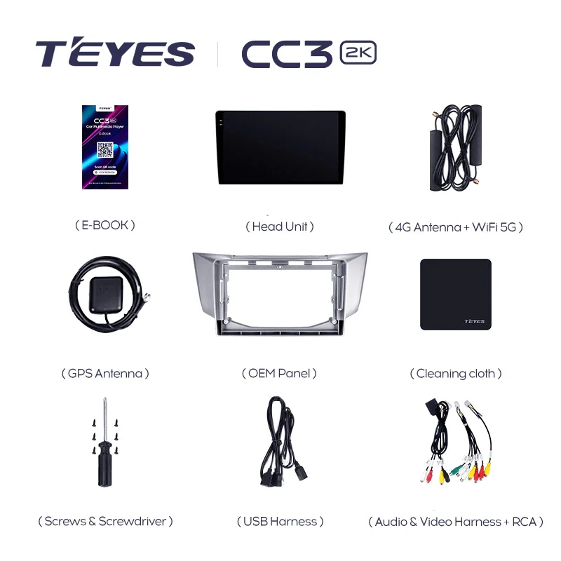 Lexus RX300 RX330 RX350 RX400H II 2 (2003-2009) / Toyota Harrier XU30 II 2 (2003-2013) - Image 3