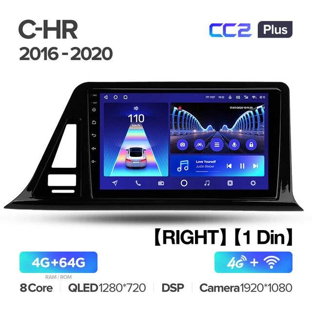 Toyota C-HR CHR (2016-2020) Right Hand Drive - Image 3