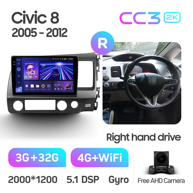 Honda Civic 8 FK FN FD (2005-2012) Right Hand Drive - Image 6