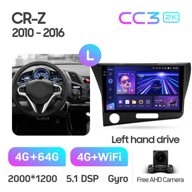 Honda CR-Z 1 CRZ (2010-2016) RHD & LHD - Image 12