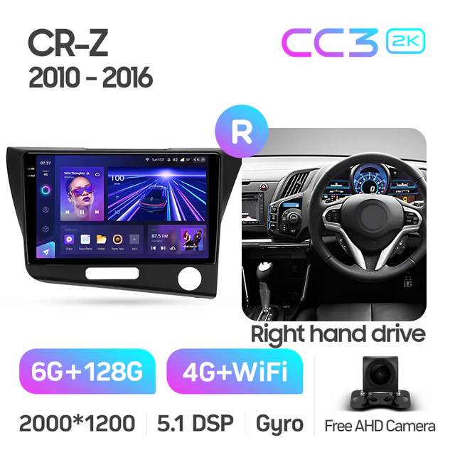 Honda CR-Z 1 CRZ (2010-2016) RHD & LHD - Image 8